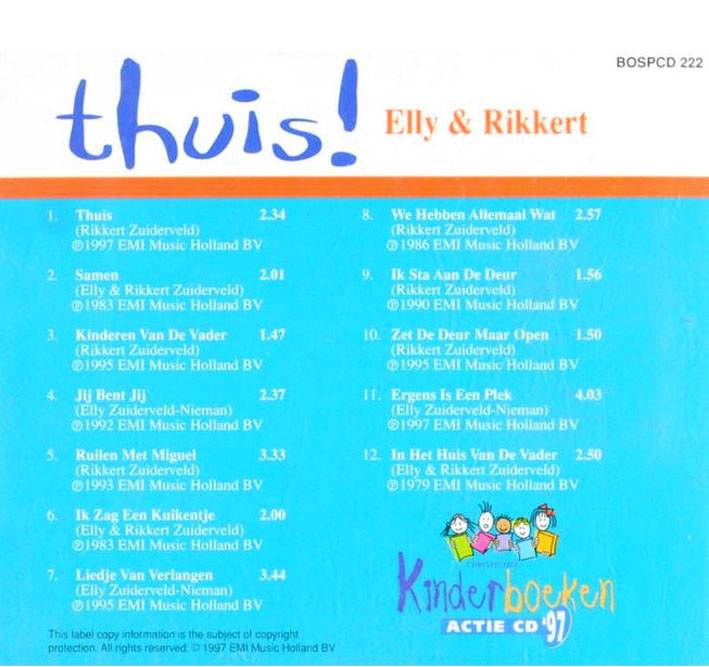 Elly and Rikkert Thuis! : Back